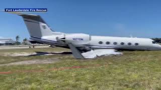 | Boxer Gervonta Davis's  'Gulfstream G-IV'  |  'N277GM' | Nose Gear Collapse | Tanmay Palei |