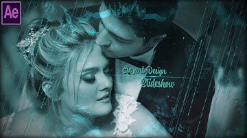 How to create a Creative Design Parallax Slideshow in After Effects Tutorial