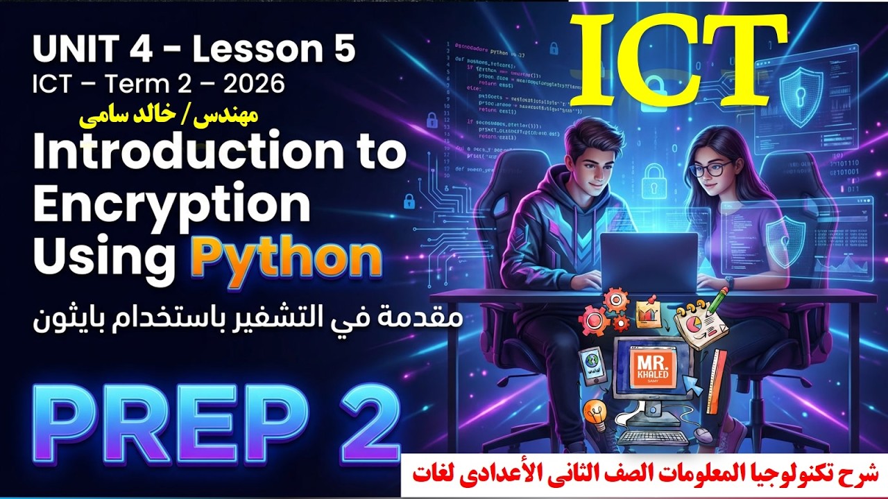 Introduction to Encryption Using Python | Unit 4 Lesson 5 - ICT Prep 2 ...