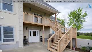 Stucco Estate on 15 ares of land, just 7 miles away from Springfield, MO.