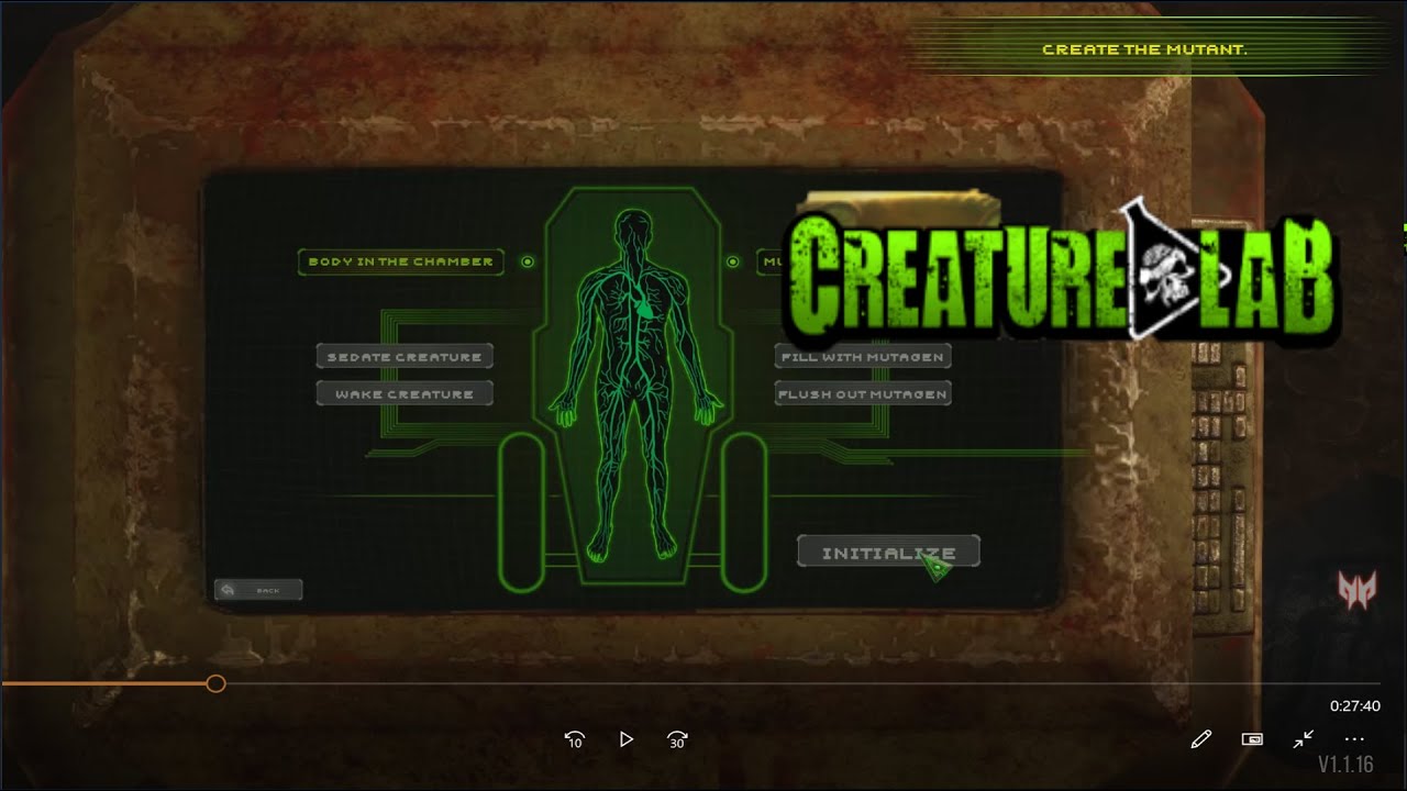 Brand New Playtest | Creature Lab Playtest | Build New Bodies | Build ...