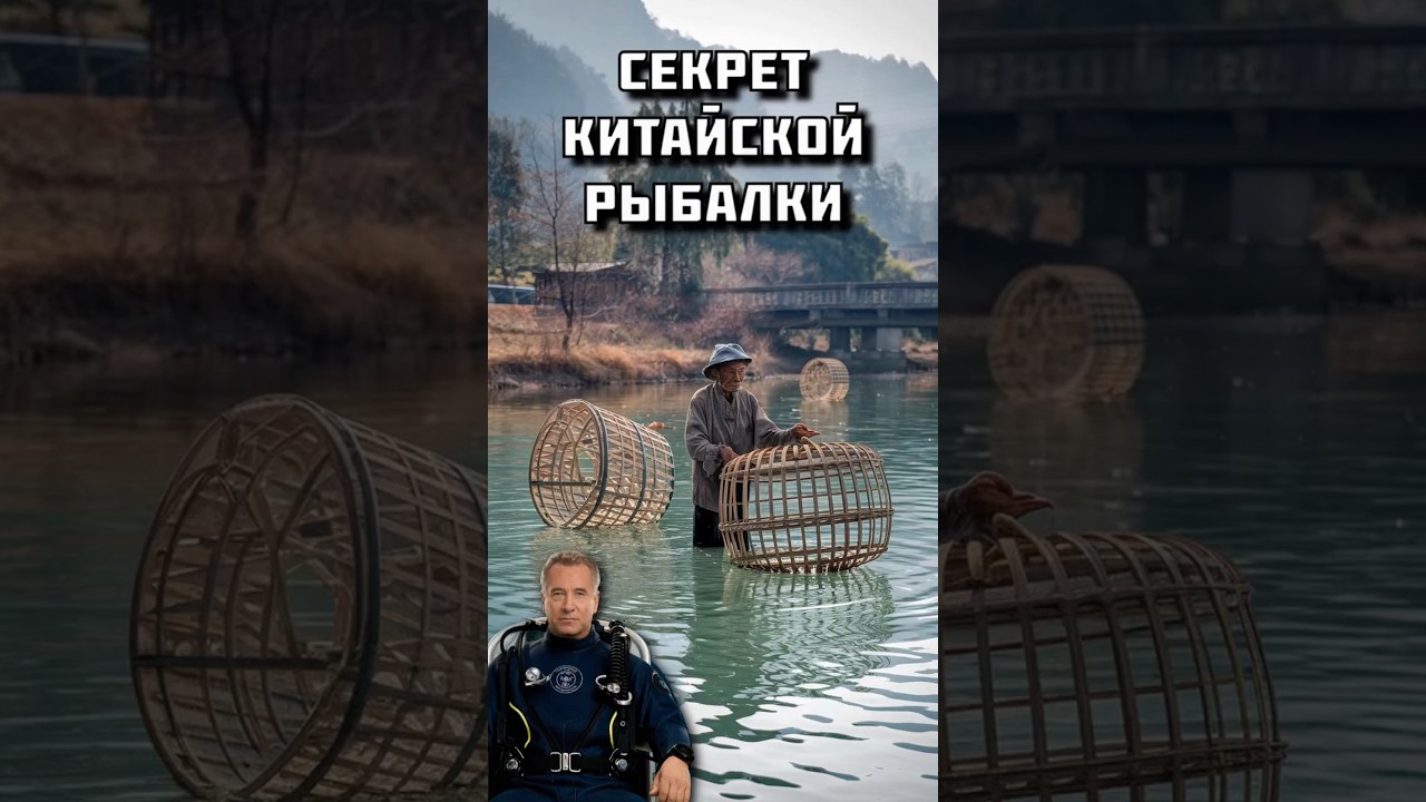 Это один из необычных способов древней рыбалки!
