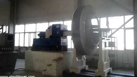 Fan impeller dynamic balancing for ventilation fan—SIMO Blower