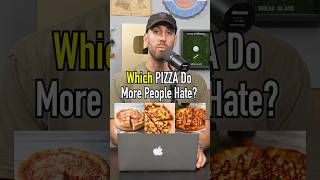 Which Pizza Do More People Hate?! #shorts #pizza #food #toppings #hate #love