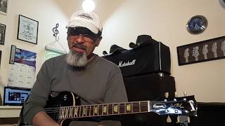 Huey Lewis and the News - Walkin On a Thin Line - Guitar Solo Lesson & Tutorial
