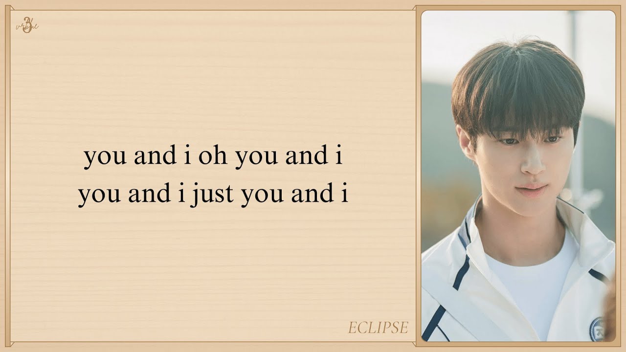 ECLIPSE 'You & I (Lovely Runner OST Part 1)' Easy Lyrics ECLIPSE 'You & I (Lovely Runner OST Part 1)' Easy Lyrics