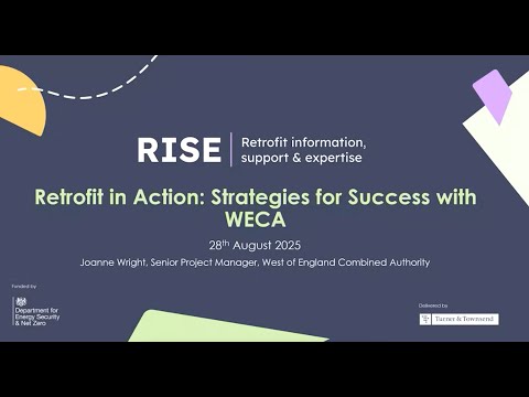 Retrofit in Action Strategies for Success with WECA | RISE Masterclass