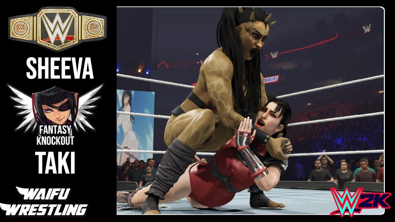 WWE2K23: Taki VS Sheeva - The Hunter of Darkness Fights The Queen of The Shokan [Championship Match]