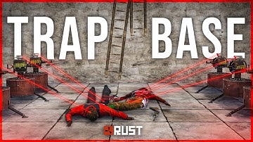 SALTY CLAN Gets BAITED into TRAP BASE - Rust Trap Base Gameplay