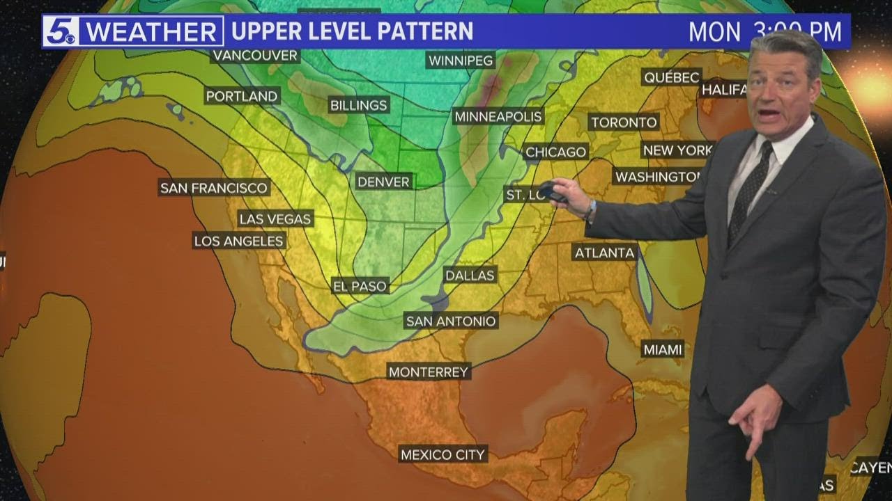 Chances of rain come back in the forecast - YouTube