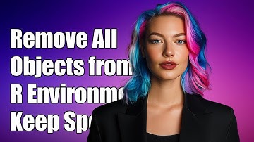 How to Remove All Objects from R Environment Except Specific Ones