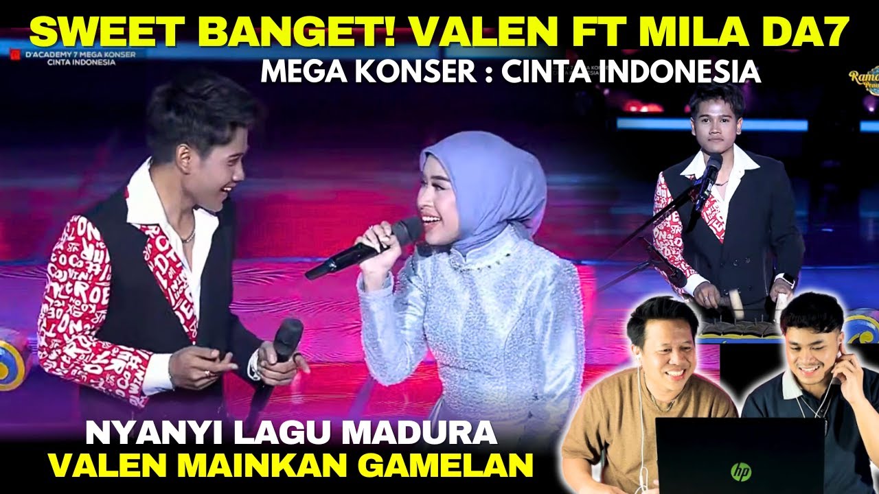 Mainkan Gamelan Valen dan Mila Bawakan Lagu Madura 