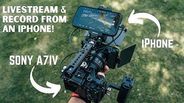 Livestream & Record from an iPhone? Accsoon Seemo Video Monitor