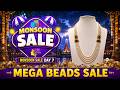 Mega Beads Sale | Monsoon Sale Day 7 | Silver Jewellery Pearls, Beads &amp; 1 Grm Gold, CZ Beads