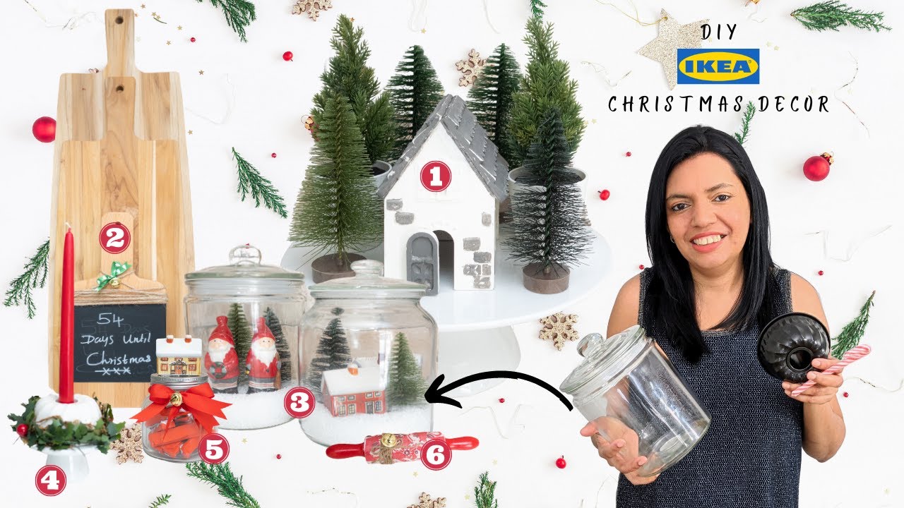 6 Christmas IKEA DIYs – Unique Christmas Themed Kitchen Decor IKEA Hacks 2020