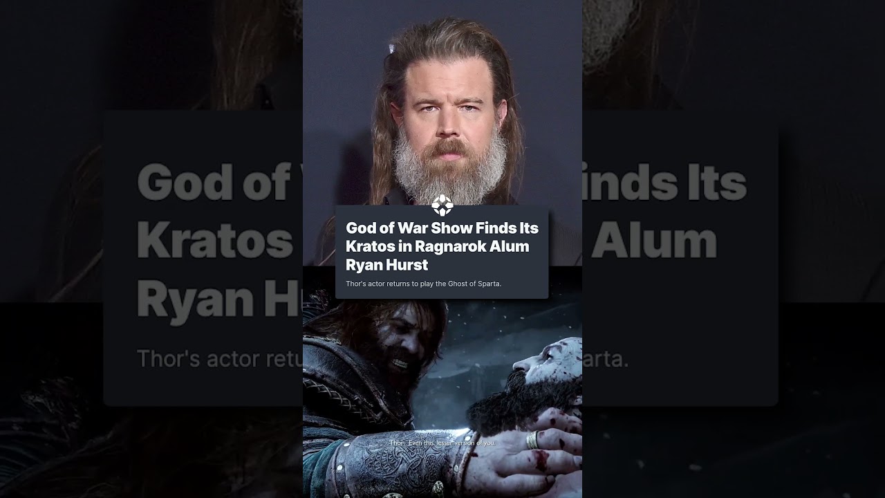 The live-action Kratos should look familiar