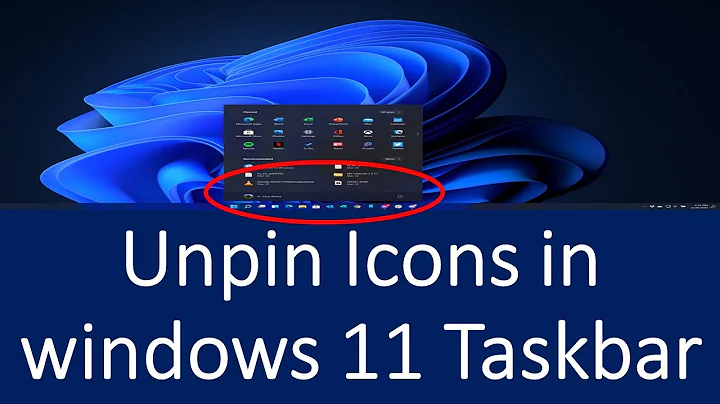 How to Unpin Taskbar Icons in Windows 11? | How do I unpin and pin in Windows 11?