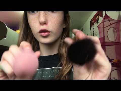 Stippling and pulling negative energy away from you | VISUAL TRIGGERS ASMR