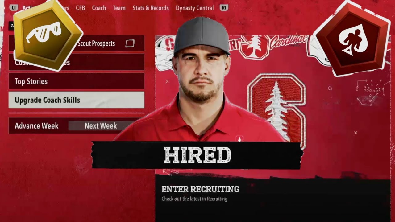 I Rebuilt the Stanford Cardinal in NCAA Football 26