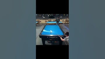 Amazing 2 Rail Bank Shot!