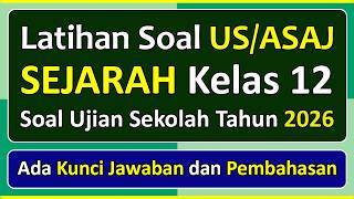 Practice Questions for the 12th Grade History SCHOOL EXAM (US/ASAJ) Independent Curriculum & Disc...