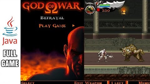 GOD OF WAR BETRAYAL - Java Game (Full Gameplay No Commentary)