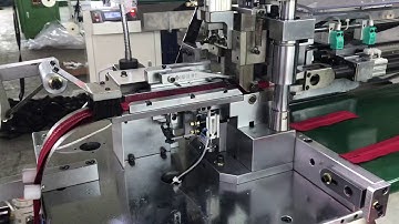 HY-134B-A Auto close-end cutting machine with robot hand #plastic zipper machine