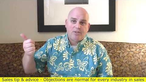 How to stay calm in sales - Objections in sales are normal (7 of 10) Scott Sylvan Bell