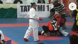 Detik-detik Karateka EKC_Ona Jatuh pingsan di dalam Arena Pertandingan