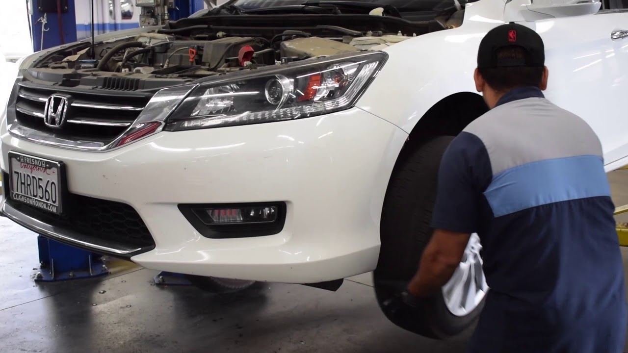 Clawson Honda Brake Service YouTube