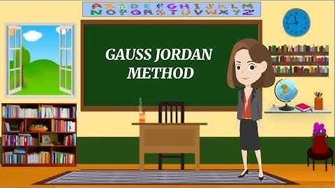 Gauss Jordan Elimination Method - Micro Video Tutorial (Group 1)