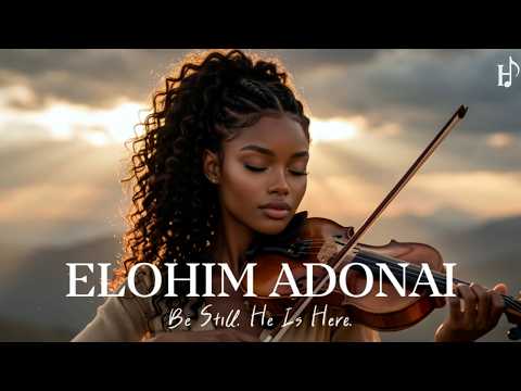 ELOHIM ADONAI | Be Still...He Is Here | Soaking Worship Instrumental for Prayer