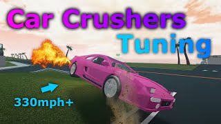Tuning Update + New Cars in Car Crushers 2 [Roblox]