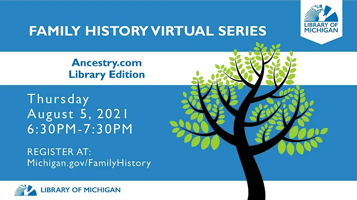 Family History Virtual Series: Ancestry.com Library Edition with Adam Oster