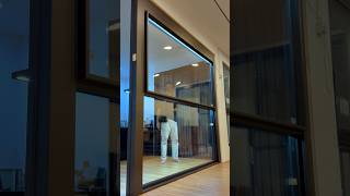 Smart Lifting Window – Provides Wide View and Flexible Control #aluminumwindow #smartwindow