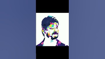 Loypoly Character #shorts #illustrator #design #short #shortvideo #doctorstrange #marvel