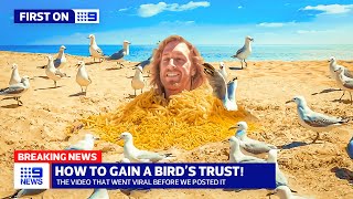 How To Gain A Bird's Trust! (The video that went viral before we posted it)