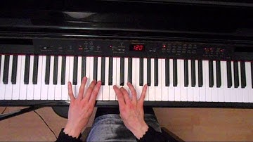 Online Piano Scales: A Minor Melodic Contrary Motion