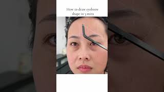 Brow-mapping-ruler