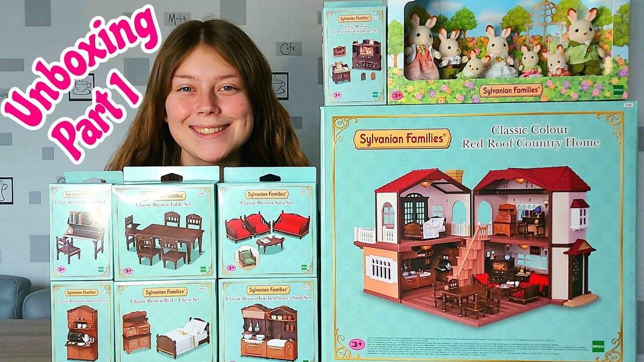 Sylvanian Families: House on the Hill Set Up & Tour! 