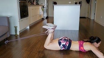 Double Leg Hamstring Curl (Resistance Band)