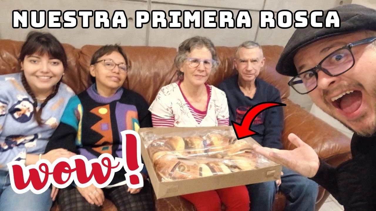 Cortamos nuestra primera ROSCA de REYES en México y volvimos a ser niños. @MichelCronicas