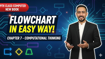Flowchart Explained with Examples | Class 9 Computer Chapter 7 | New Book 2025
