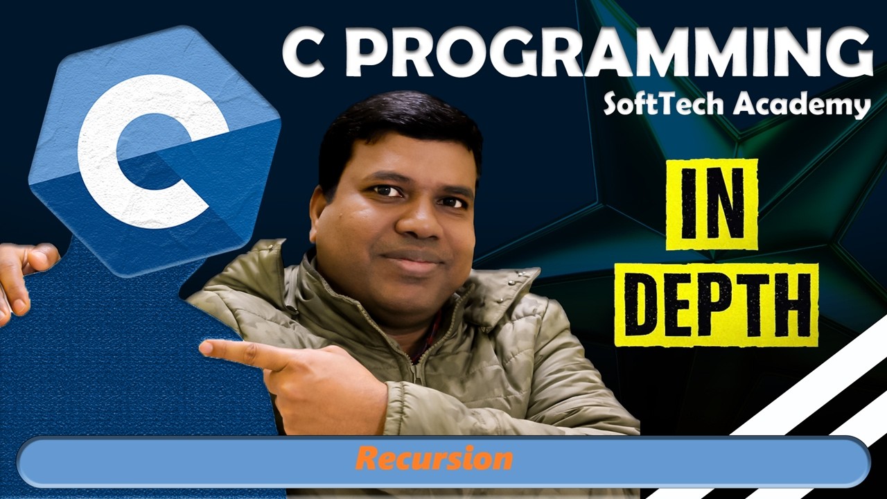 35- what is recursion in c programming language in... Recursion | C Programming for Beginner in Hindi - YouTube