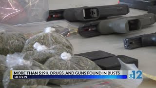 JPD announcements on drug busts