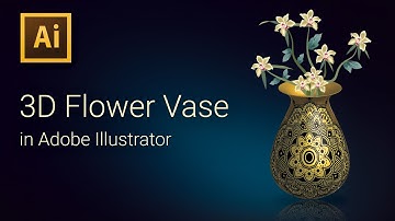 3D Vase in Adobe Illustrator