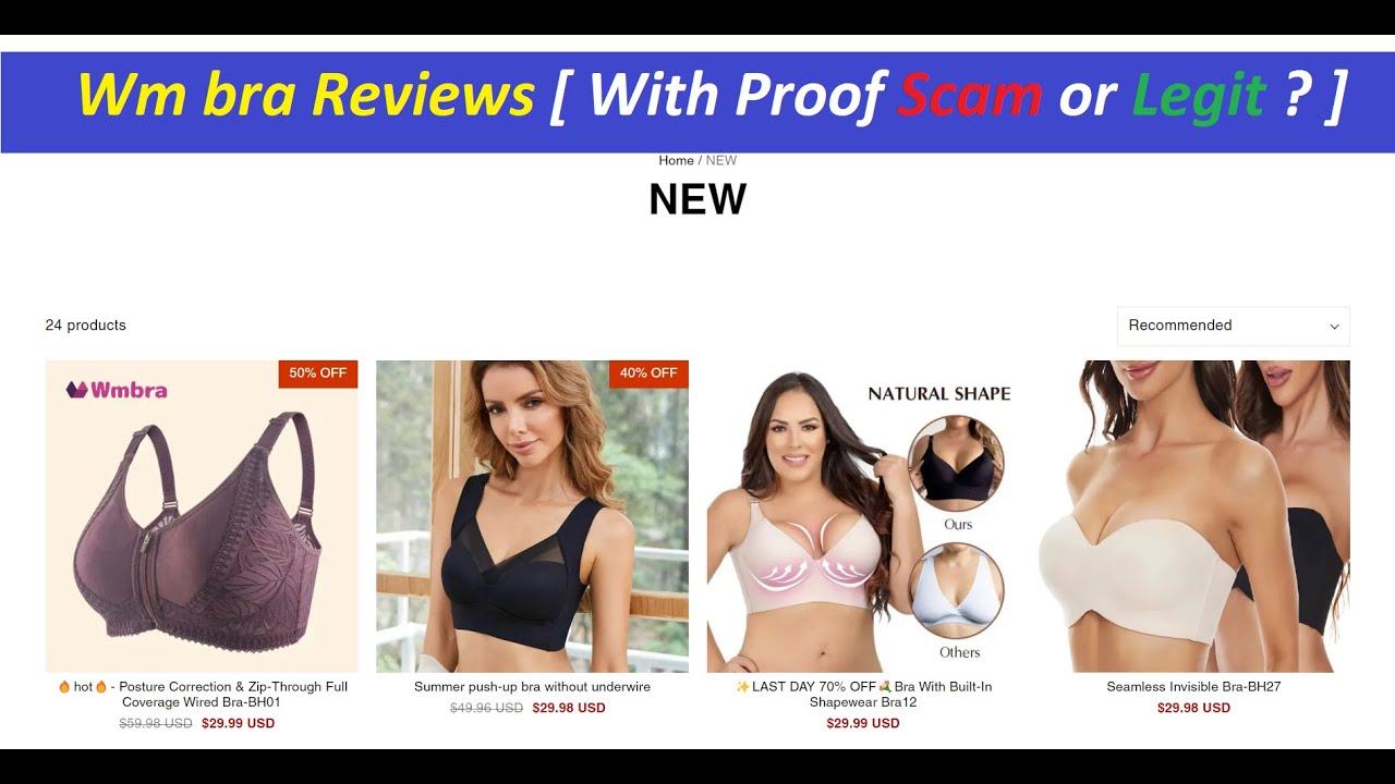 Wm bra [ With Proof Scam or Legit ? ] Wmbra Reviews ! Wmbra Com