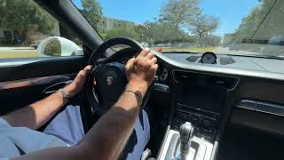 2014 991.1 Porsche 911 Turbo driving video