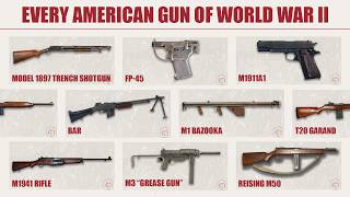 Every American Gun of World War II Explained