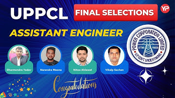 Final selection as Assistant Engineer in UPPCL | Congratulations to all YPians | UPRVUNL AE